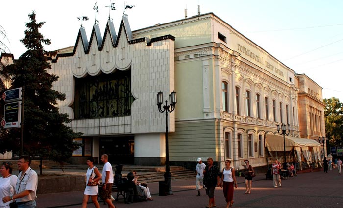 Нижегородский Театр кукол находится Большой Покровской улице