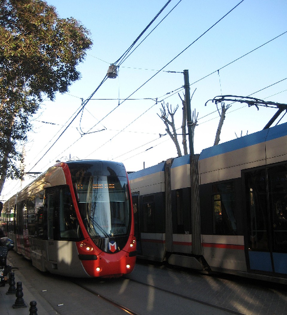 Стамбульский трамвай. 