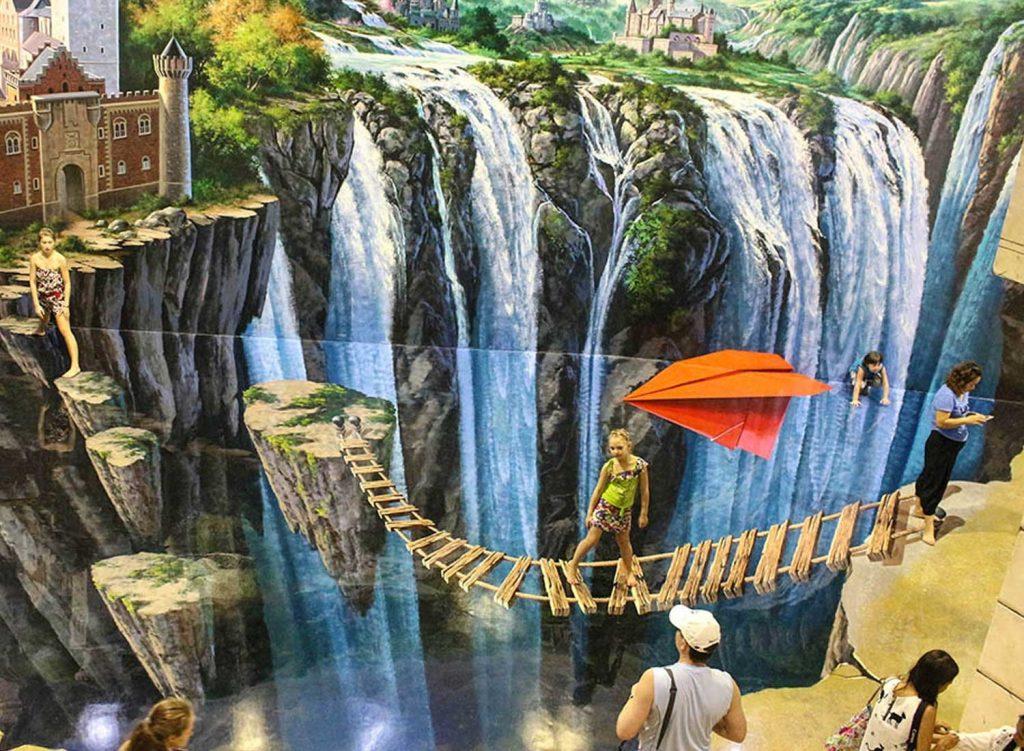 Ожившие картины поразят любого в Art paradise в Паттайи