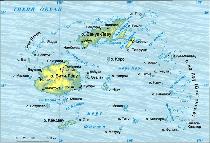 Фиджи. Фото, достопримечательности, где находится на карте мира, что посмотреть