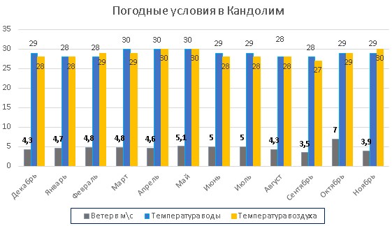 Гоа. Сезон для отдыха по месяцам, температура воды, климат по регионам Северный/Южный