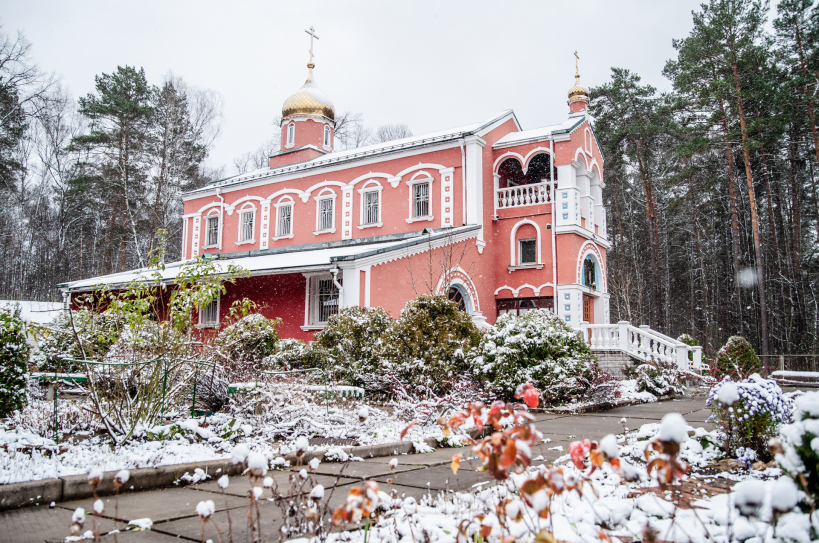 Сергиев Посад.Свято-Троицкая  Сергиева Лавра.Водосвятная часовня-сень, Успенский кладезь, Успенский собор