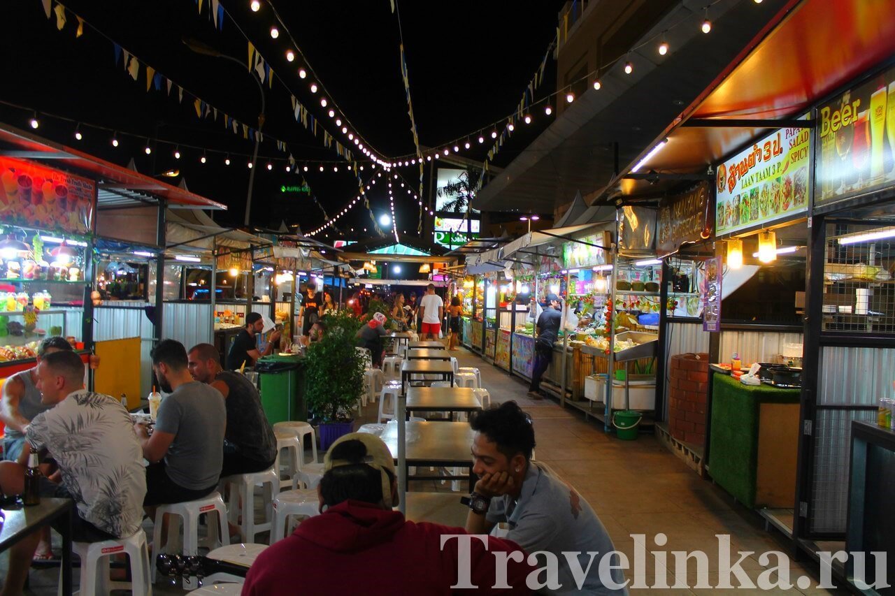 ночной рынок на Патонге
