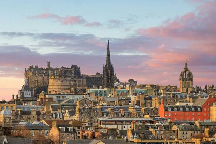Эдинбург - столица Шотландии