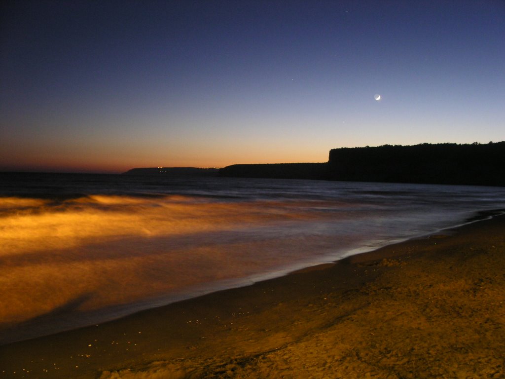 Kourion Beach night