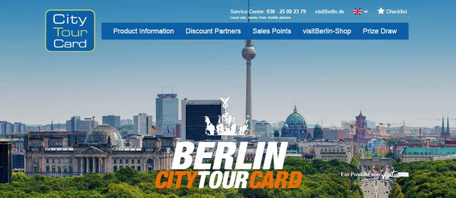 Berlin City Tour Card