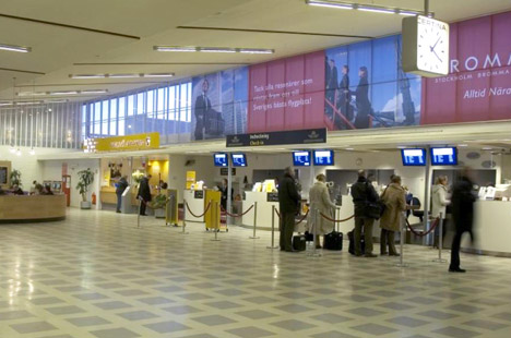 Терминал аэропорта Стокгольм-Бромма