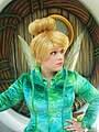 Disneyland Pixie Hollow Tinker Bell coat stare.jpg