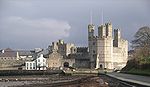 Caernarfon castle from the west.jpg