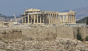 Attica 06-13 Athens 57 View from Philopappos - Parthenon.jpg