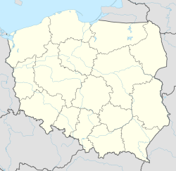 Варшава. Карта розташування: Польща