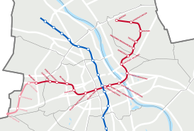 Warszawa - Linia metra M2.svg