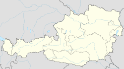 Відень. Карта розташування: Австрія