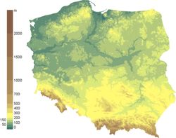 Административная карта Польши