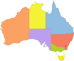Административно-территориальное деление Австралии