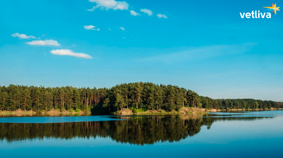 Прекрасные озёра в Белоруссии