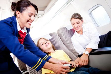 Ремни безопасности в самолете