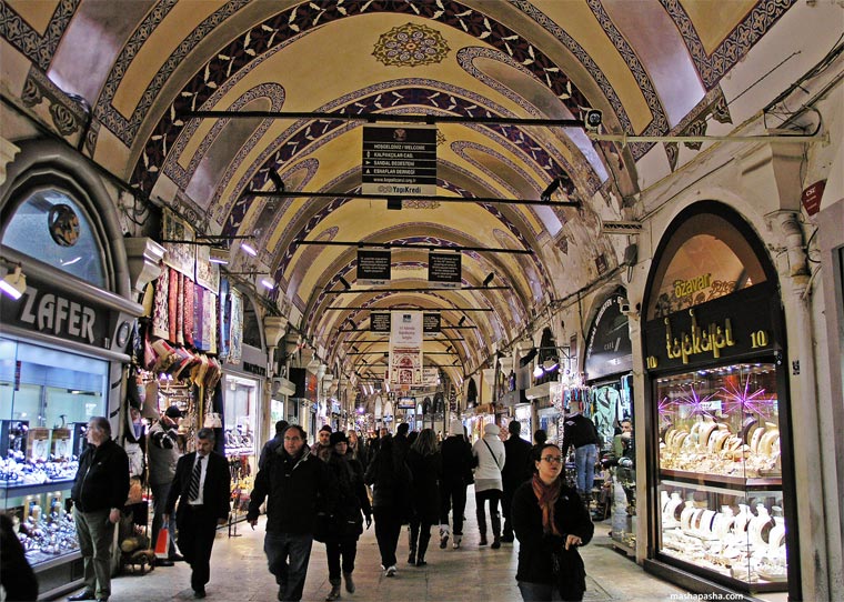 5 grand bazar - ТОП 10 достопримечательностей Стамбула