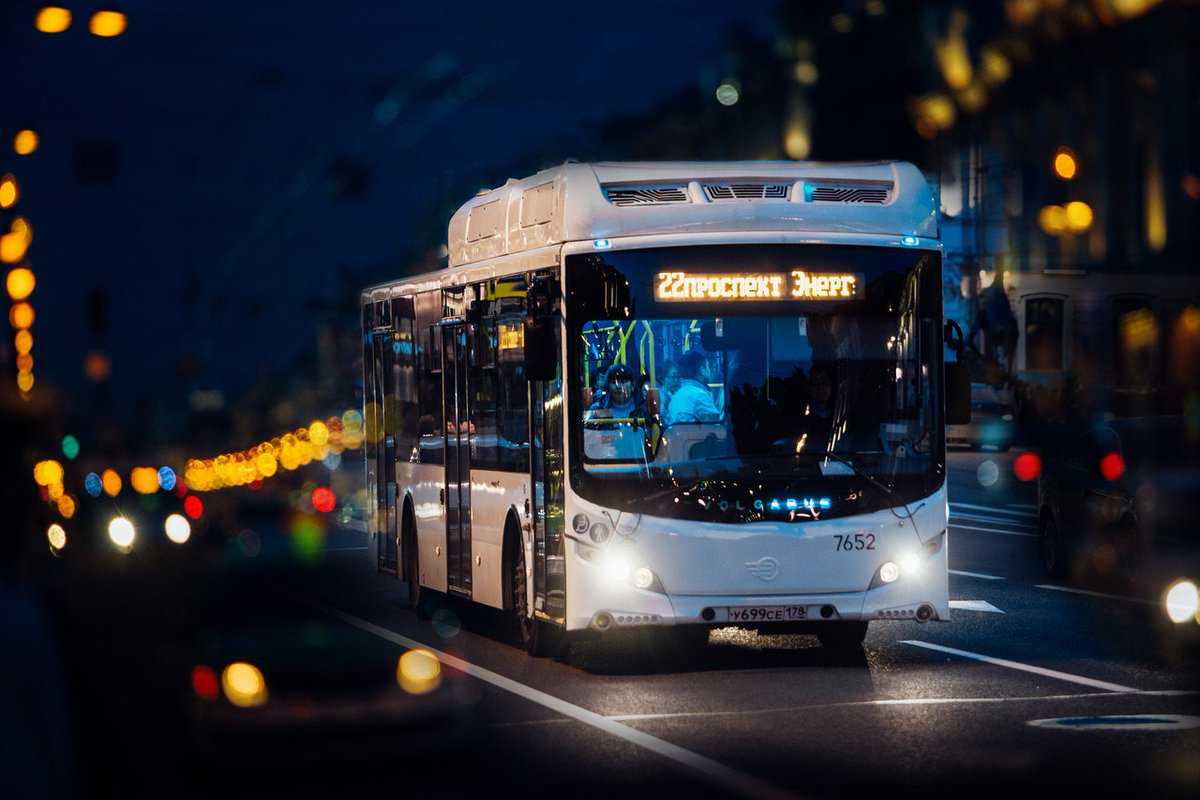 Ночные автобусы СПб