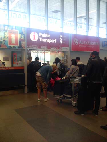 Где купить билет в аэропорту ПРаги