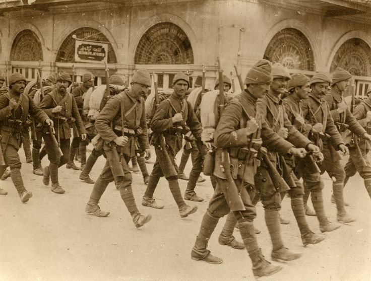 ​Османские войска в Алеппо, 1914 год - Османская империя накануне Великой войны 