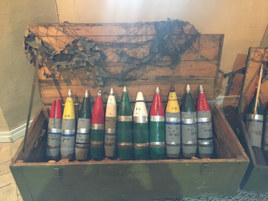 ​Советские снаряды времён Второй мировой. Фото автора. - Крепость-тюрьма-музей 