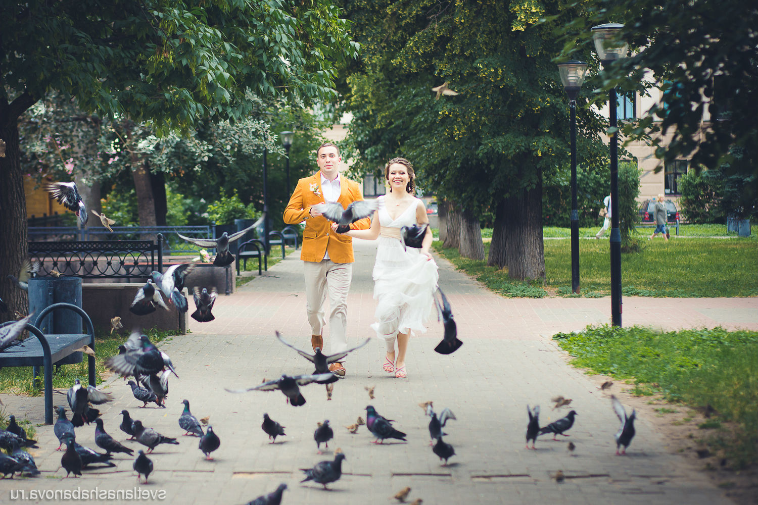 Отличное место для свадебной прогулки и фотосессии в Нижнем Новгороде