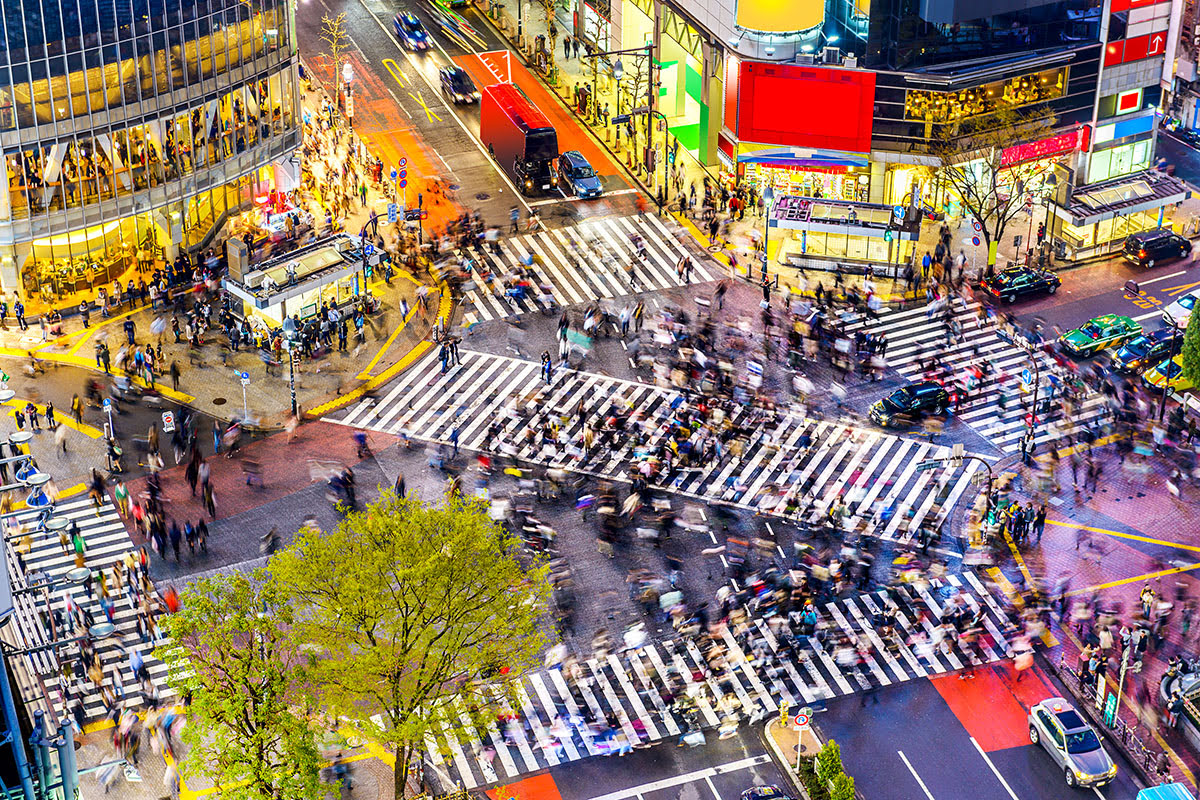 Shibuya_Scramble Crossing Section_Tokyo