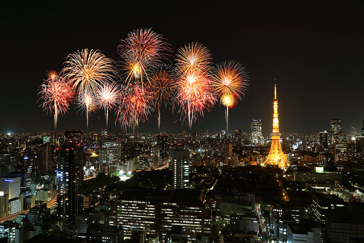 Best time to visit Tokyo_Tokyo summer fireworks