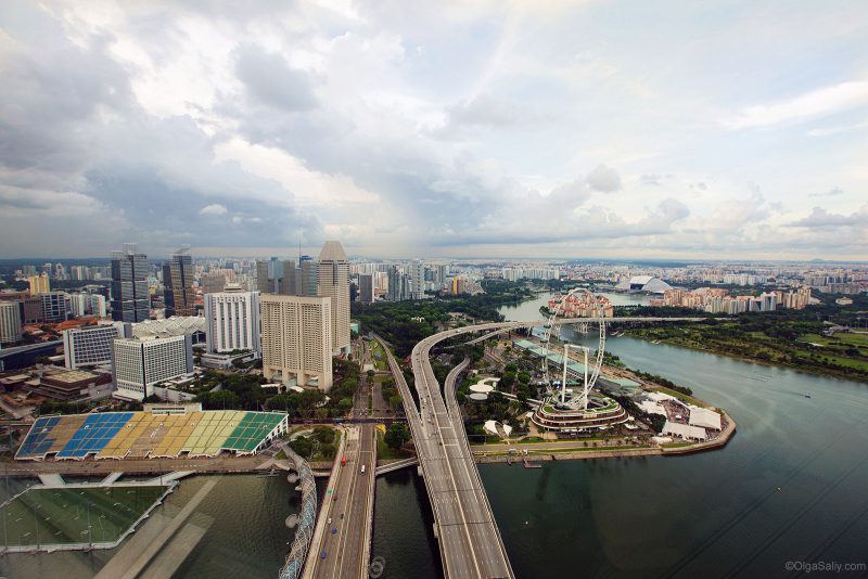 Как попасть на крыше Сингапура