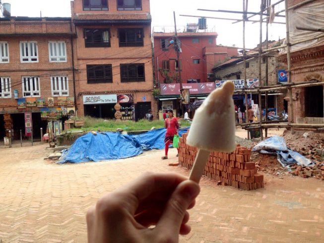 Непал, kulfi ice cream