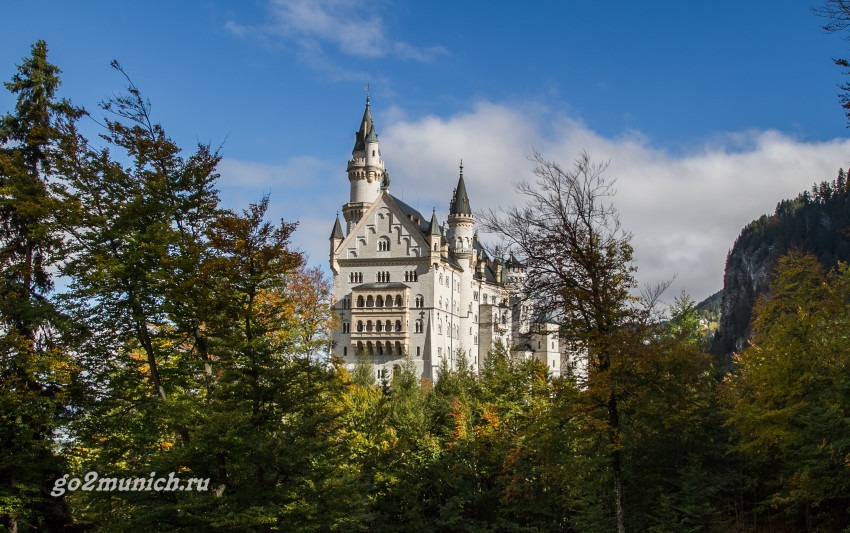 Экскурсии из Мюнхена в замок Нойшванштайн