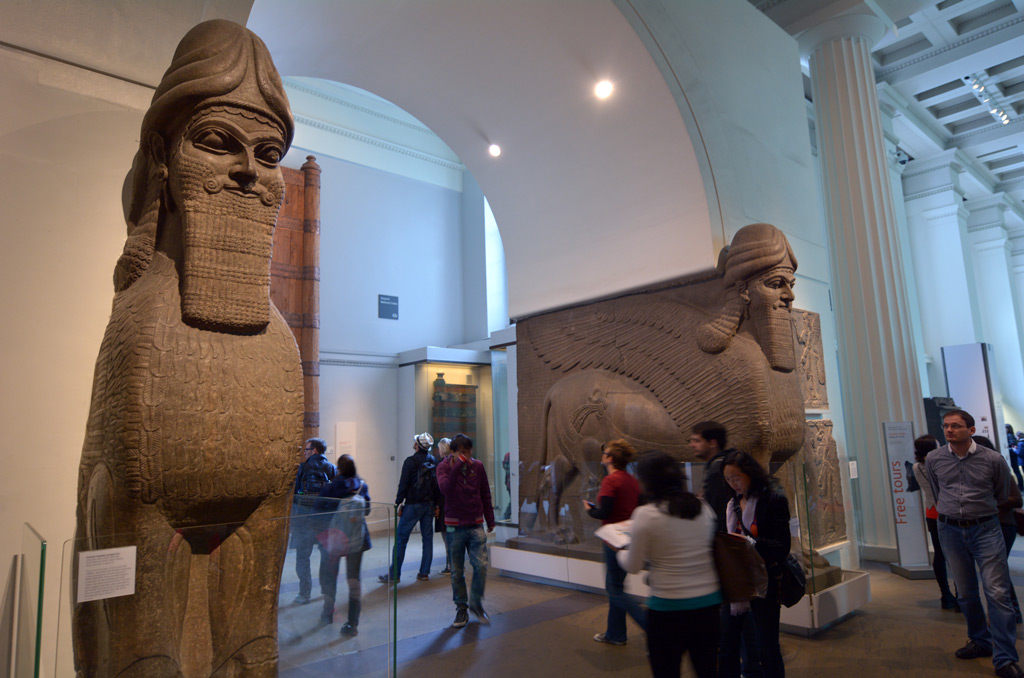 Фото: Посетители в Британском музее