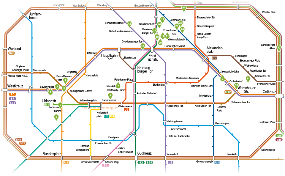 Метро в берлине фото