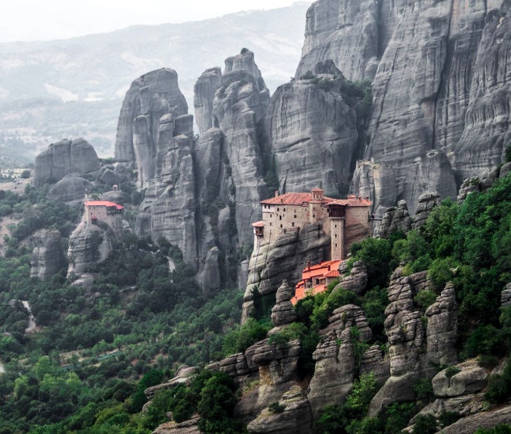 Монастыри на скалах Метеоры, Греция