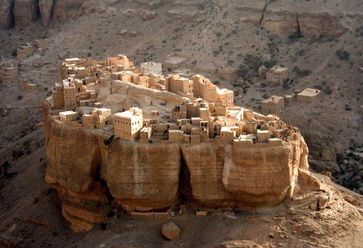 Древний город Вади Даван, в Йемене