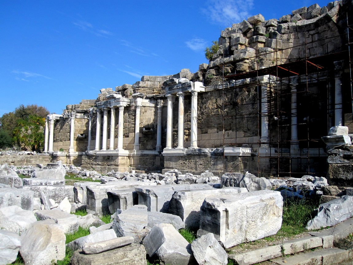 Сиде - древний город в Турции
