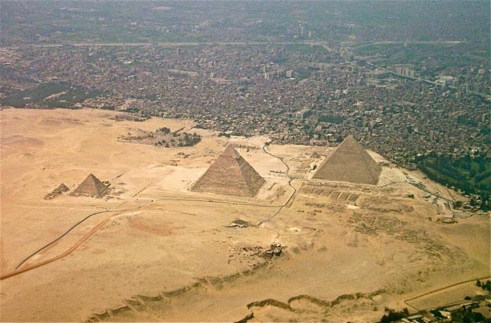 великие пирамиды Египта
