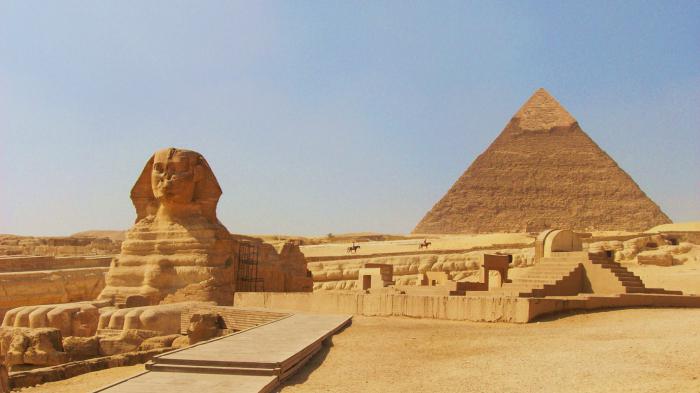 какие пирамиды в Египте