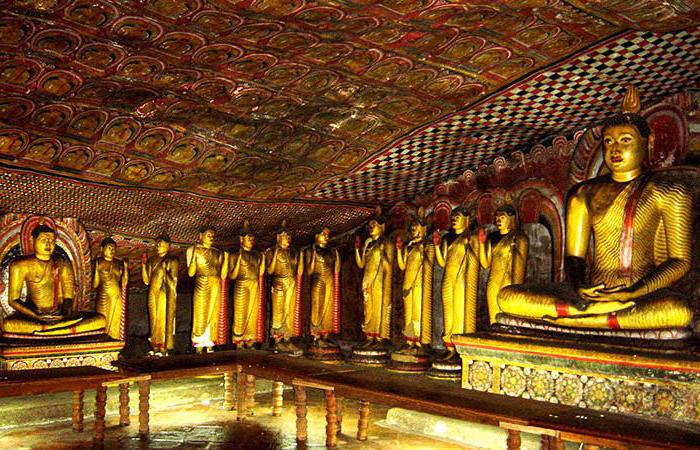 Дамбулла, Золотой храм (Шри-Ланка)