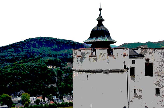 castle tower salzburg