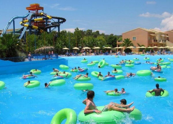 Аквапарк Aqualand на острове Корфу