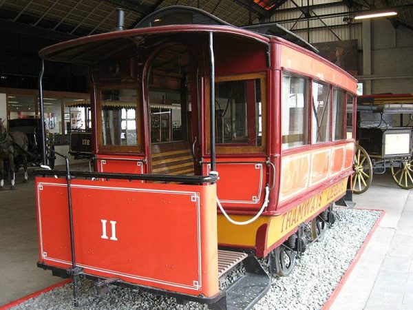 Экспонат Музея общественного транспорта в Льеже