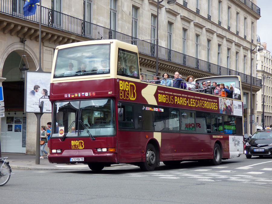 Автобусы Big Bus Paris