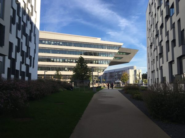 Кампус экономического университета (WU Vienna) 